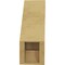 Ekena Millwork 5-inch W x 10-inch D x 14-inch H Aspen Rough Cedar Woodgrain TimberThane Knee Brace, Primed BRCUR05X10X14ASPRCPR - alternate 6